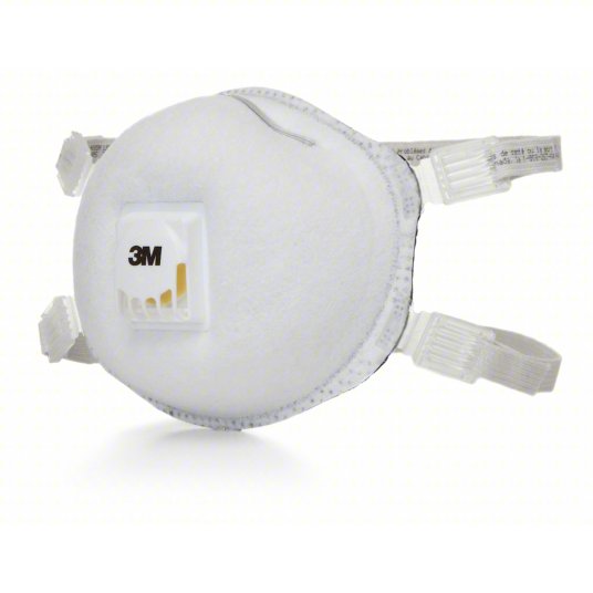 3M 8214 N95 Disposable Welding Respirator with Cool Flow Valve Nuisance Organic Vapor Relief