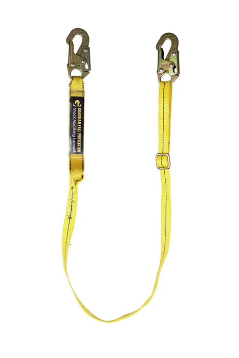 Guardian 01285 Positioning Lanyard — Adjustable 4 to 6 ft, Shock Absorbing product photo