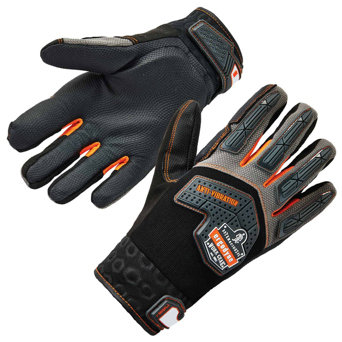 Ergodyne ProFlex 9015F(x) Vibration Resistant Gloves — TPR Dorsal Impact, Dual Certified product photo