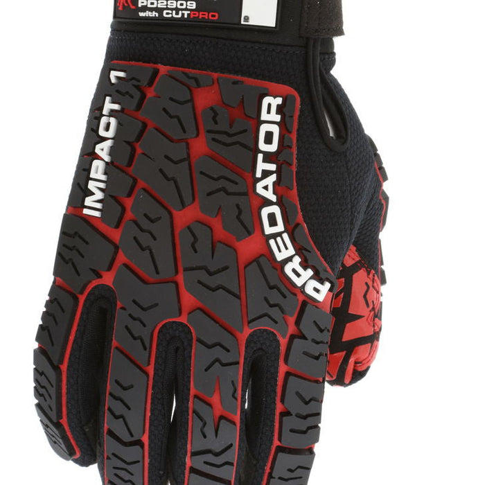 MCR Safety PD2909 Predator Impact Gloves, HyperMax HPPE CutPro product photo