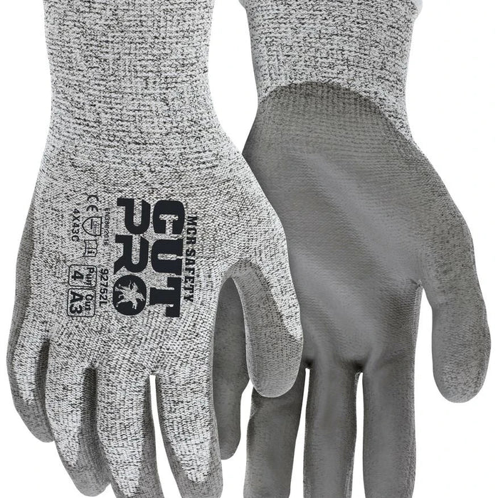 MCR Safety 92752-XXS CutPro A5 Polyurethane-Coated Gloves — XX-Small product photo