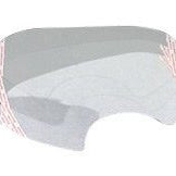3M 1-3MR6885 faceshield cover lens replacement window for the 3M 6000-series face shield system