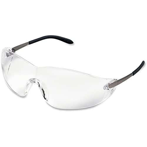 MCR Klondike KD1 Premium Wrap Safety Glasses — ANSI Z87.1+, Amber & Mirror product photo