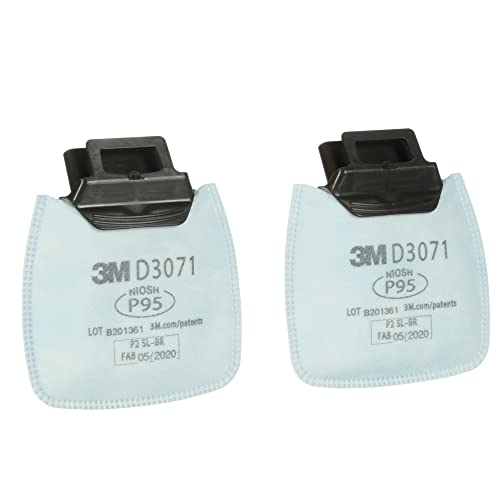 3M Secure Click D3071 P95 Particulate Respirator Filter product photo