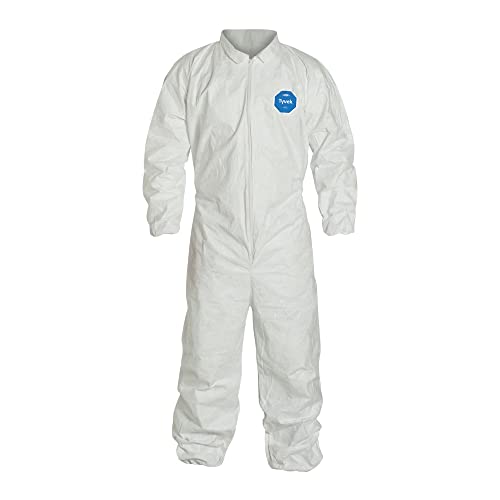 DuPont Tyvek 400 TY125S Coverall, Collared Elastic-Cuff Tyvek product photo