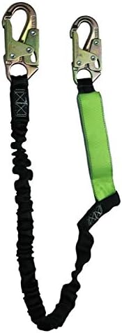 SafeWaze FS88760-FF 6 ft Shock Absorbing Lanyard — 12 ft Free Fall Rated product photo