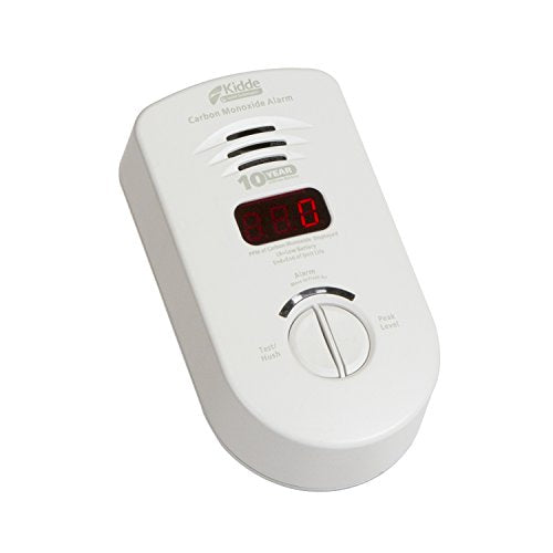 Kidde KN-COP-DP-10YH Worry-Free Hallway CO Alarm 10-Year Sealed Battery Night Light product photo