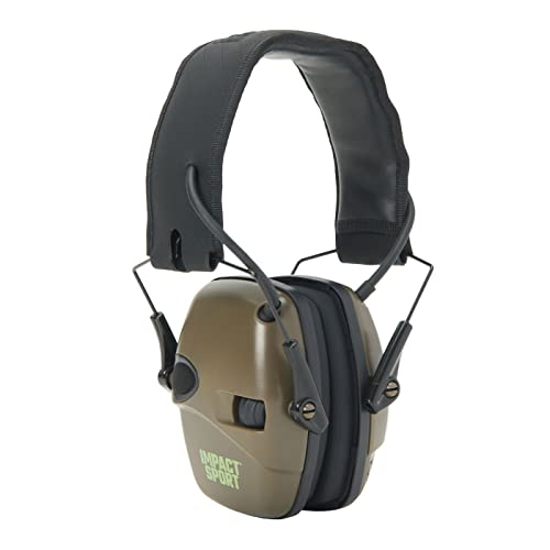 Honeywell Ademco Howard Leight Impact Sport Bluetooth 5.0 Electronic Shooting Earmuff (R-02548) Od Green product photo