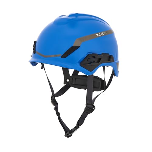 MSA V-Gard H1 Safety Helmet with Fas-Trac III Suspension — Non-Vented, Type I, Class E product photo