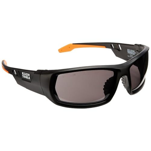 Klein Tools 60164 Safety Glasses — ANSI Z87.1+ Full-Frame, Gray Anti-Fog product photo