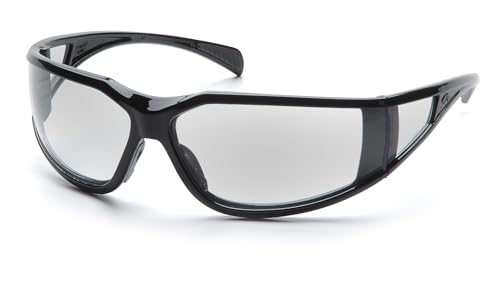 Pyramex Exeter Safety Eyewear — ANSI Z87+ Compact Wraparound, All Anti-Fog product photo