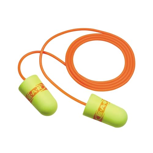 3M E-A-Rsoft SuperFit 311-1254 Corded Earplugs — NRR 33 product photo