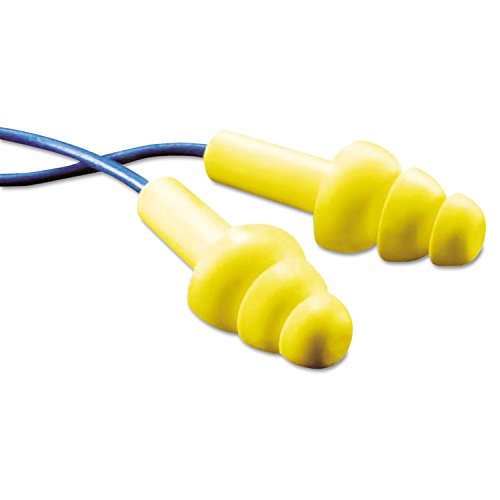 3M E-A-R UltraFit Corded Earplugs — NRR 25 (Metal-Detectable) product photo