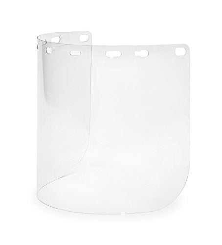 Delta Plus WELFS15P FS-15P flat clear polycarbonate face shield replacement window