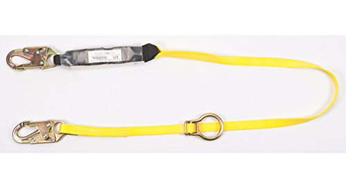 MSA Workman Adjustable Lanyard — Single-Leg Energy-Absorbing, Tie-Back, 10113157 product photo