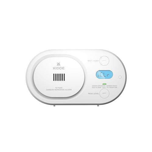 Kidde COBD10 Carbon Monoxide Alarm, 10-Year Battery with Digital Display product photo