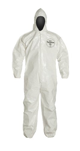 DuPont Tychem 4000 Coverall, Taped-Seam Chemical Suit product photo