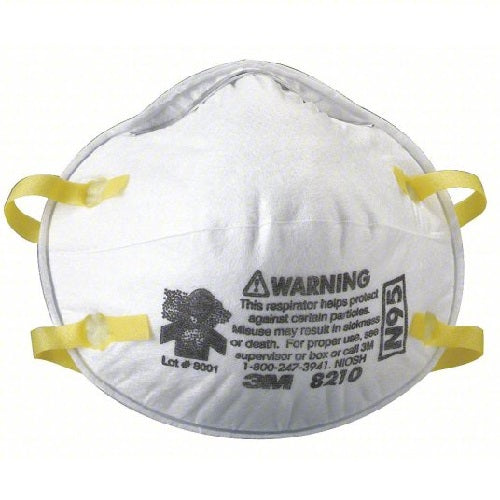 Disposable N95 respirators and filtering facepiece masks