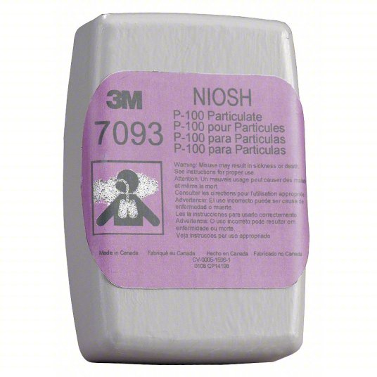 3M 7093 P100 Respirator Cartridge product photo