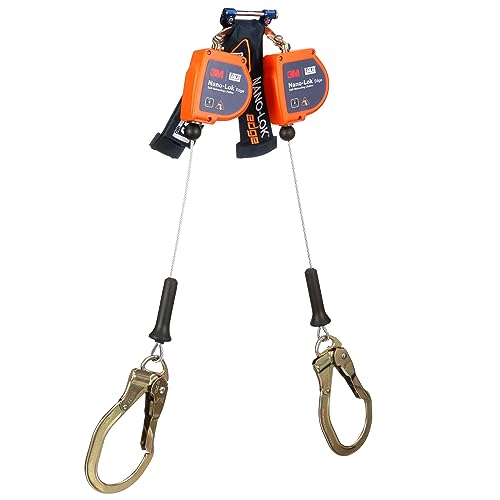3M DBI-SALA Nano-Lok Edge Twin-Leg Self-Retracting Lifeline, 8 ft (3500276) product photo