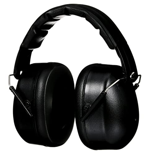 3M Folding Ear Muffs, NRR 25 dB Passive Over-the-Head Hearing Protection, Adjustable Padded Headband product photo