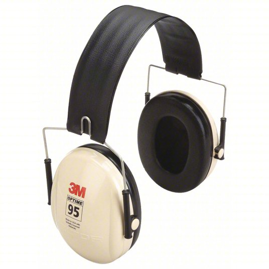 3M H6F/V Peltor Optime 95 Folding Ear Muffs - NRR 21 Over-the-Head product photo