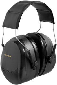 3M Peltor Optime 101 H7A Ear Muffs - NRR 27 Over-the-Head Hearing Protection product photo