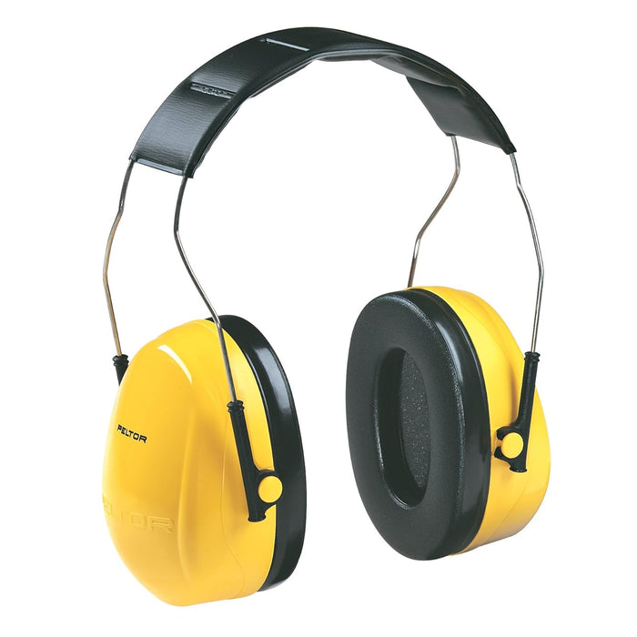 3M PELTOR Optime 98 H9A Earmuffs, NRR 25 Over-the-Head Hearing Protection product photo