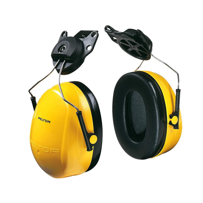 3M PELTOR Optime 98 H9P3E Cap-Mount Ear Muffs (NRR 25) for Hard Hats product photo