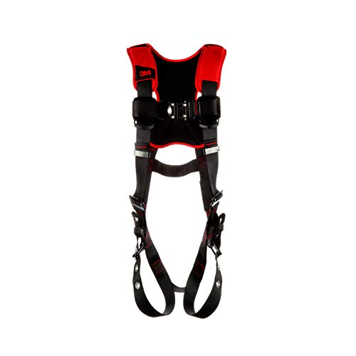 3M Protecta 1161421 Comfort Full Body Harness, Medium/Large (Back D-Ring, Construction-Grade Fall Arrest) product photo
