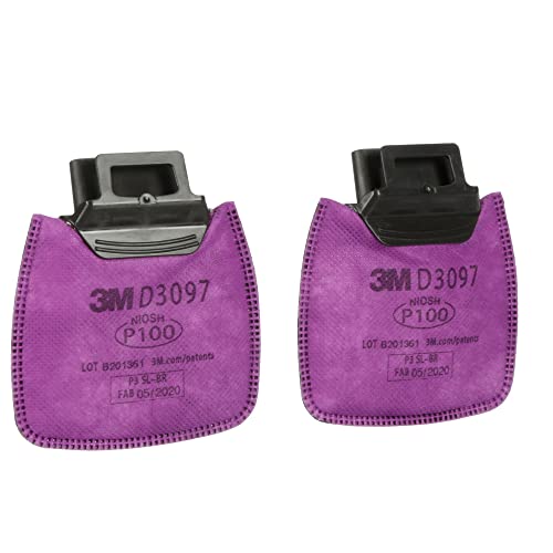 3M Secure Click D3097 P100 Filter with Nuisance OV Relief product photo