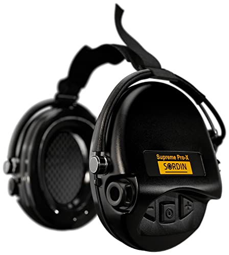 MSA Sordin Supreme Pro X Electronic Ear Muffs — NRR 18, Neckband product photo