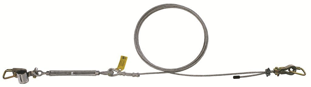 3M DBI-SALA 7403060 SecuraSpan Horizontal System Lifeline Kit, 60 ft Galvanized Cable product photo