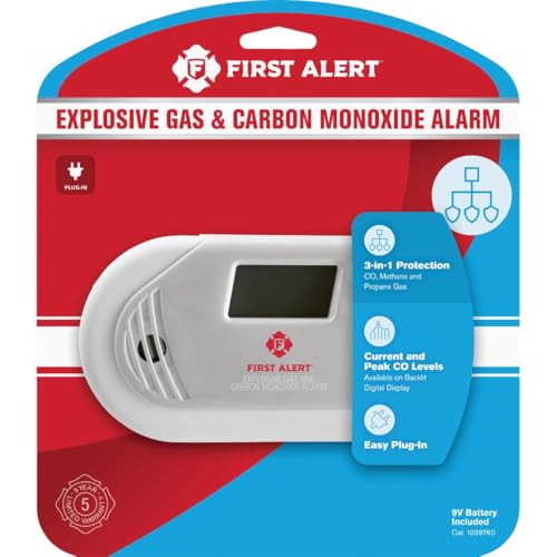 First Alert GCO1 Combination Carbon Monoxide and Explosive Gas Alarm product photo