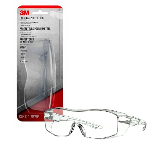 3M 2800 OTG Eyeglass Protector Safety Goggles — Anti-Scratch Clear product photo