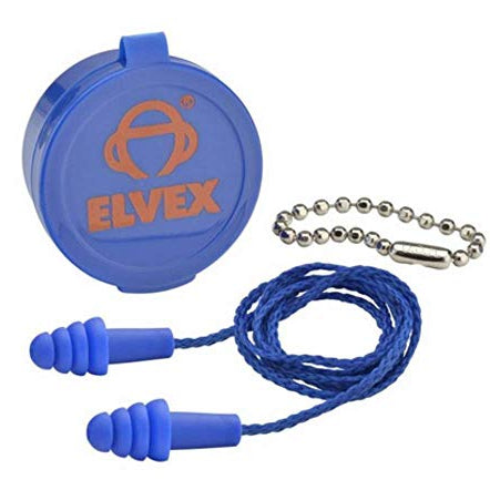 Elvex EP-412 Quattro Corded Earplugs — NRR 27 product photo