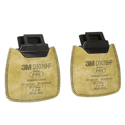 3M Secure Click D3076HF P95 + Hydrogen Fluoride Filter product photo