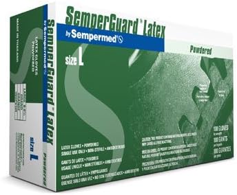 Sempermed Semperguard Powder Free Latex Gloves, Industrial Grade product photo