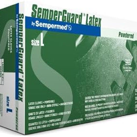 Sempermed Semperguard Powder Free Latex Gloves, Industrial Grade product photo