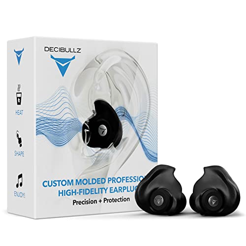 Decibullz Professional Moldable Corded Earplugs — NRR 31 product photo