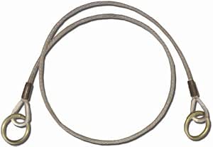 Guardian 10412 Fall Protection Choker — 6 ft Galvanized Cable Anchor product photo