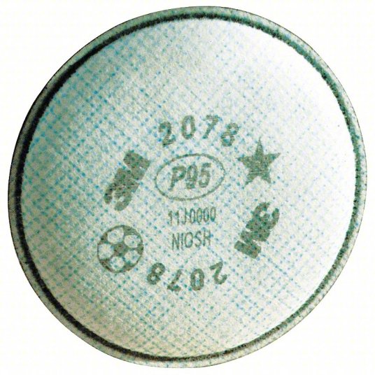 3M 2078 P95 Respirator Filter Nuisance Acid Gas and Organic Vapor product photo