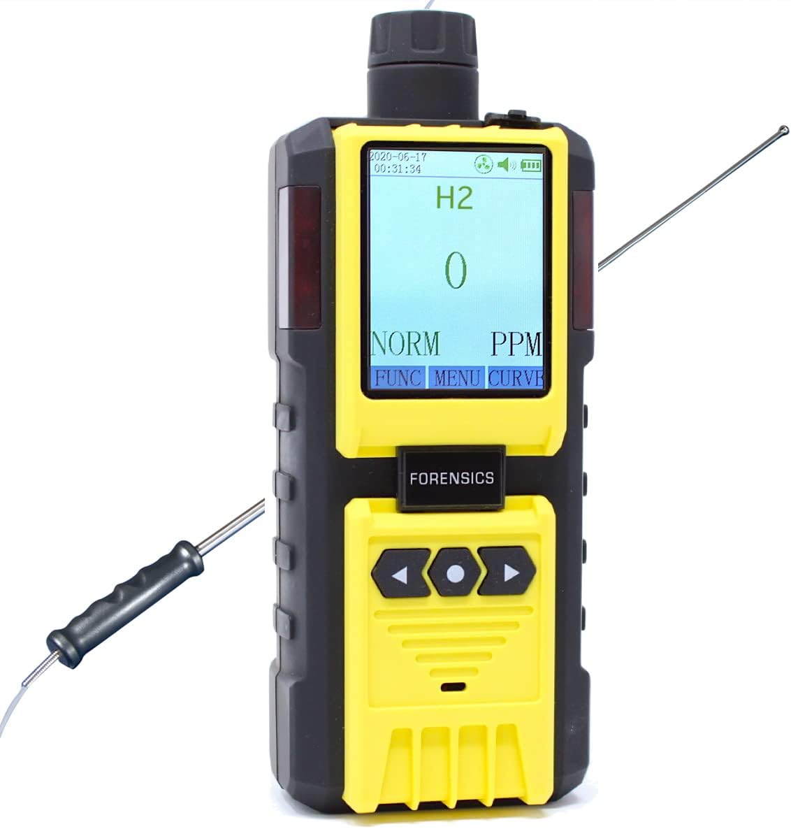 Forensics Hydrogen Gas Analyzer — Portable H2 Detector with Pump product photo