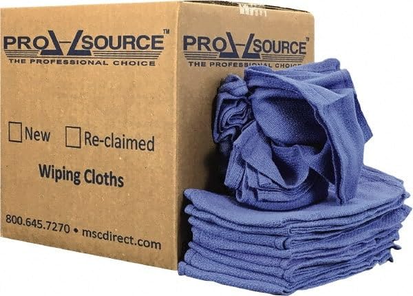 Pro-Source Blue Huck Towels 5 lb Box product photo