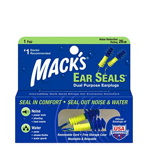 Mack's Ear Seals Corded Earplugs — NRR 26 product photo