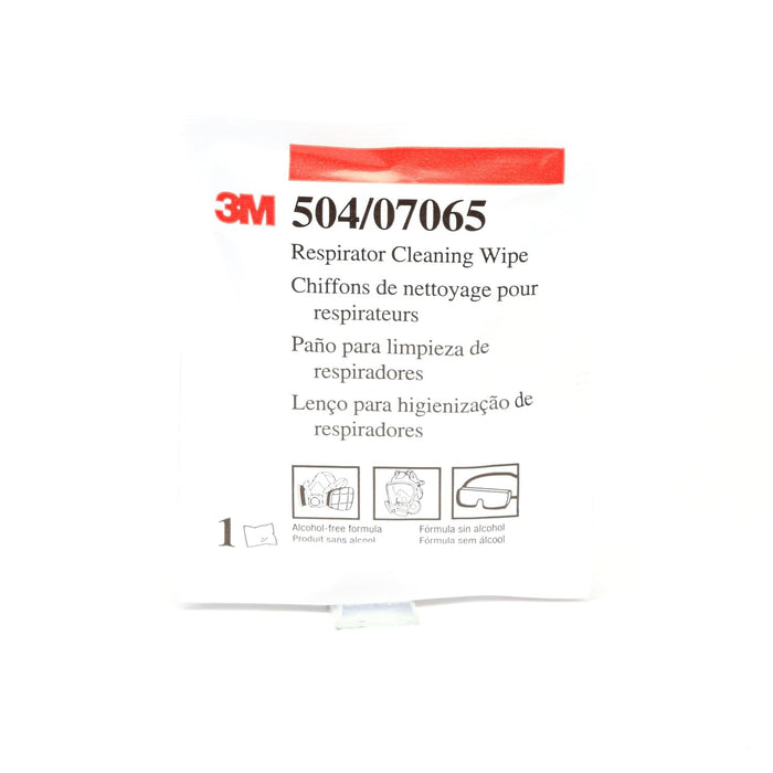3M 504 Respirator Cleaning Wipes — Alcohol-Free, 100/Box product photo