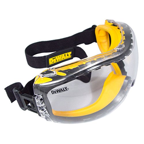 DeWalt DPG83 Concealer Clear Safety Goggles — Sealed Wraparound product photo