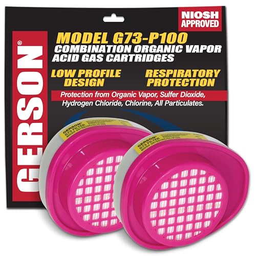Gerson G73 OV/AG/P100 Combination Respirator Cartridge product photo