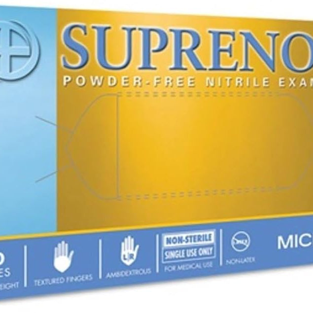 Microflex Supreno SE Accelerator-Free Nitrile Gloves, Large (SU-690, 100 ct) product photo