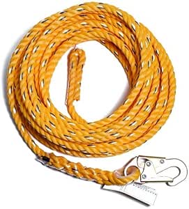 Guardian VL58 Vertical Lifeline — 5/8 Inch Rope with Snap Hook End product photo